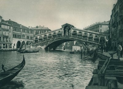 रियाल्टो ब्रिज, वेनिस, इटली, 1927 द्वारा यूजेन पोपेल