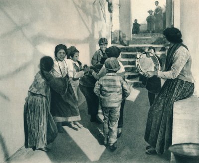 टारेंटेला, कैपरी, इटली, 1927 द्वारा यूजेन पोपेल