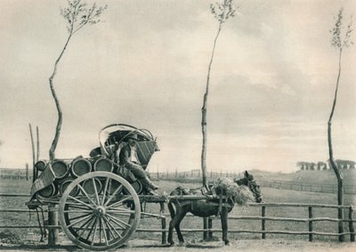कैम्पागना, रोम, इटली में शराब-वाहक, 1927 द्वारा यूजेन पोपेल