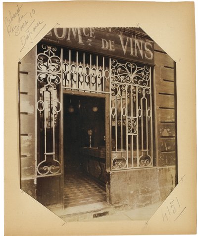 एल्बम से पृष्ठ &39;पुराने पेरिस के इतिहास के लिए दस्तावेज़&39;, c.1910 (एल्बम प्रिंट) (6225-19% देखें) द्वारा यूजेन एटगेट