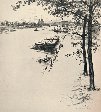 द पोंट डी सुल्ली, 1915 द्वारा यूजीन बियोट