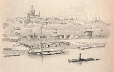 द क्वै सेंट बर्नार्ड, 1915 द्वारा यूजीन बियोट