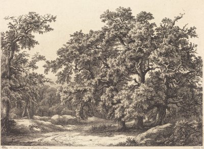 ओक्स, 1840। द्वारा यूजीन ब्लेरी