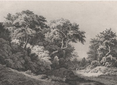 द एज ऑफ़ द वुड्स, रामबोइलेट के पास, 1860। द्वारा यूजीन ब्लेरी