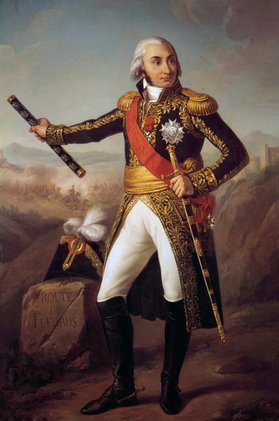 1804 (1762-1833) में जीन बैप्टिस्ट, कॉम्टे जॉर्डन, साम्राज्य के मार्शल का पूर्ण-लंबाई वाला चित्र यूजीन लुई चार्पेंटियर (1811-1890) 1856, 2.15 x 1.4 मीटर द्वारा चित्रकारी। द्वारा यूजीन चार्पीयर
