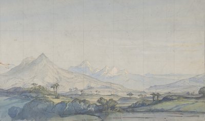 ओपेरा, पेरिस, 1828-90 में एक स्टेज सेट के लिए डिज़ाइन। द्वारा यूजीन सिसेरी