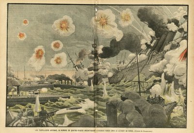 ले पेलेरिन में यूजीन डंबलन्स (1865-1945) का चित्रण द्वारा यूजीन डंबलान्स