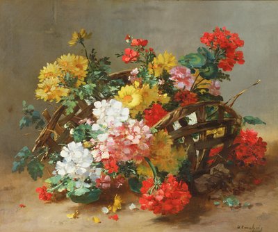 पुष्प अध्ययन द्वारा Eugene Henri Cauchois