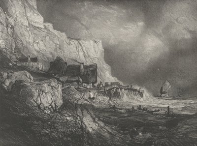 द सराउंडिंग ऑफ डायपेप, 1833। द्वारा यूजीन इसाबे