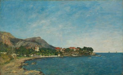 ब्यूलियू: द बे ऑफ़ फोरमिस, 1892। द्वारा Eugene Louis Boudin