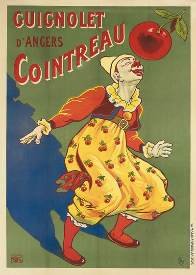 Guignolet&39;s Cointreau के लिए विज्ञापन पोस्टर, c.1900 (रंग लिथोग्राफ) द्वारा यूजीन ऑग