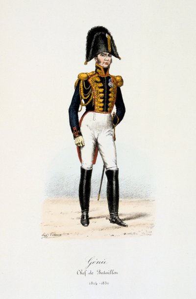 जिनी, बटालियन चीफ, 1814-30 द्वारा यूजीन टिटेक्स