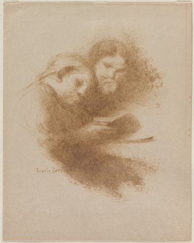 पढ़ना, चौथी तिमाही 1800s। द्वारा यूजीन कैरिअर