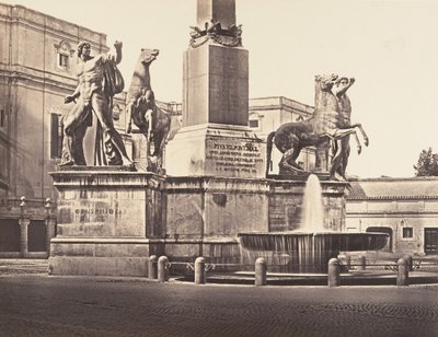मोंटे कैवेलो, 1848-52। द्वारा यूजीन कांस्टेंट