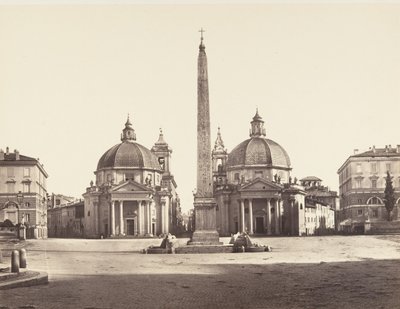 पियाज़ा डेल पॉपोलो, 1848-52। द्वारा यूजीन कांस्टेंट