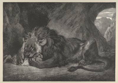 एटलस पर्वत का शेर, 1829-30।, 1829-30। द्वारा यूजीन डेलाक्रोइक्स