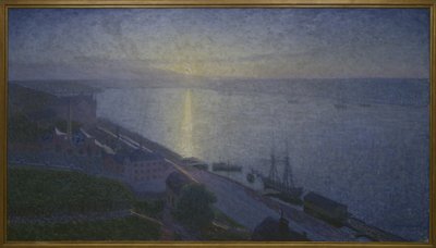 सूर्यास्त, 1895 द्वारा Eugène Jansson
