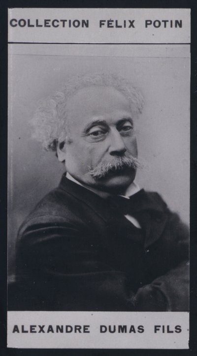 अलेक्जेंड्रे डुमास सोन (1824-1895) (बी/डब्ल्यू फोटो) द्वारा यूरोपीय फोटोग्राफर