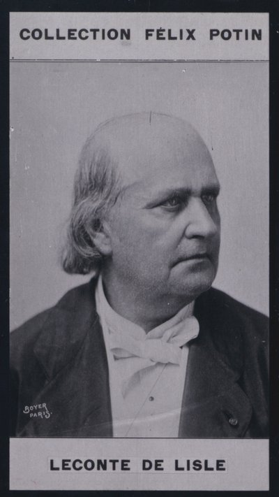 चार्ल्स लेकोंटे डी लिस्ले (1818-1894) (बी/डब्ल्यू फोटो) द्वारा यूरोपीय फोटोग्राफर