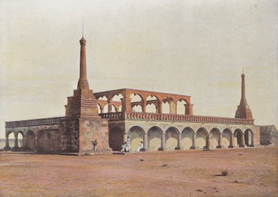 प्रधान मंत्री और उनके परिवार की समाधि द्वारा यूरोपीय फोटोग्राफर