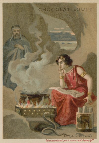 Cumaean Sybil द्वारा यूरोपीय स्कूल