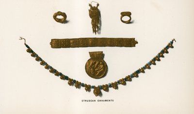 Etruscan गहने द्वारा यूरोपीय स्कूल