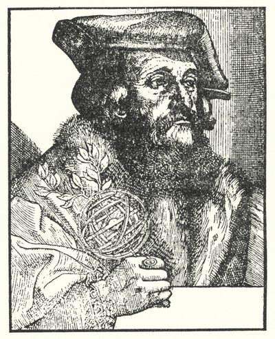 Girolamo Fracastoro, जिन्होंने "सिफलिस या गैलिकस रोग" कविता लिखी थी (उत्कीर्णन) द्वारा यूरोपीय स्कूल