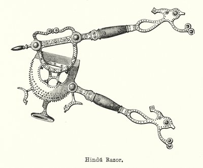 हिंदू रेजर (उत्कीर्णन) द्वारा यूरोपीय स्कूल