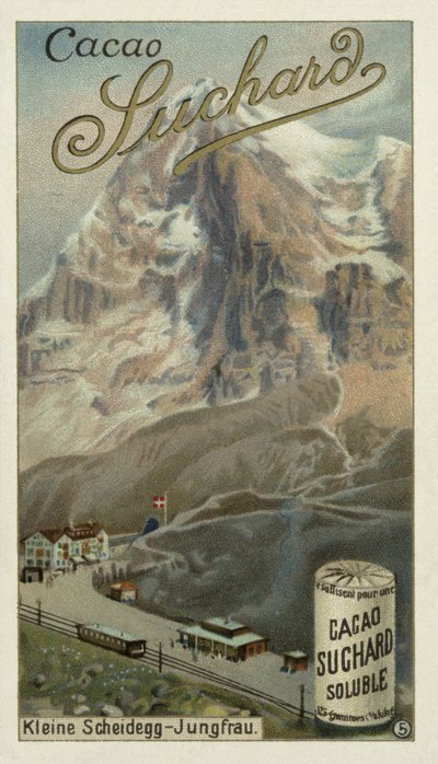 Jungfraubahn रेलवे, स्विट्जरलैंड द्वारा यूरोपीय स्कूल