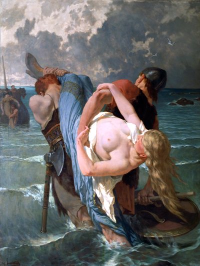नॉरमैंडी पाइरेट्स, c1842-1896 द्वारा Evariste Vital Luminais