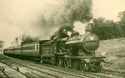 मार्गेट एक्सप्रेस, दक्षिणी रेलवे, 1930। द्वारा एफ। ई मैके