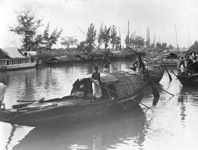 नावें, अलीपुर, भारत, 1905-1906 द्वारा FL पीटर्स