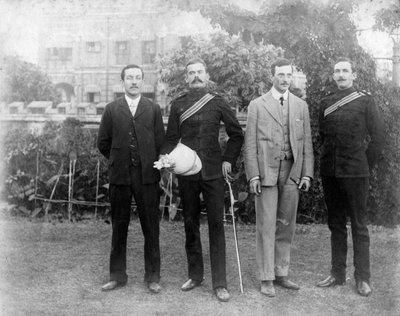 यूरोपीय, अलीपुर, भारत, 1905-1906 द्वारा FL पीटर्स