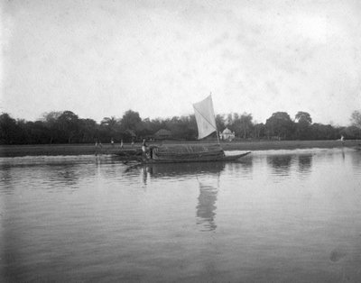 हुगली नदी, अलीपुर, भारत, 1905-1906 द्वारा FL पीटर्स