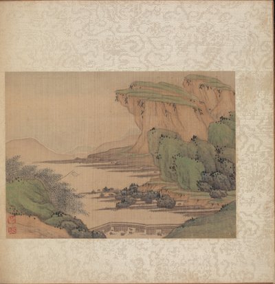 विविध विषयों का एल्बम, लीफ 2, 1600। द्वारा फैन क्यूई