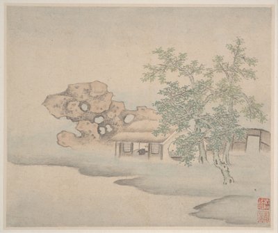 परिदृश्य, दिनांक 1646। द्वारा फैन क्यूई