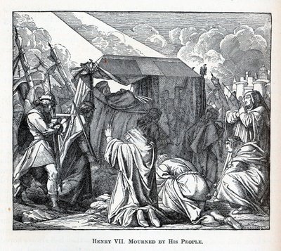हेनरी सप्तम ने अपने लोगों द्वारा शोक व्यक्त किया, 1882 द्वारा फेडर रेउशे