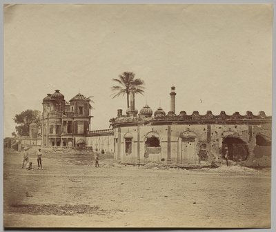 सिकंदरा बाग, जिसमें प्रवेशद्वार और प्रवेशद्वार दिखाया गया है द्वारा फेलिस ए बीटो