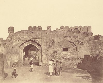 कश्मीरी गेट। सामने का दृश्य द्वारा फेलिस बीटो