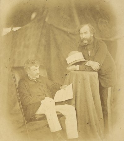 सर हेनरी Drury Harness, KCB, कर्नल कमांडेंट, रॉयल इंजीनियर्स और कर्नल रॉबर्ट एबरक्रॉबी द्वारा फेलिस बीटो