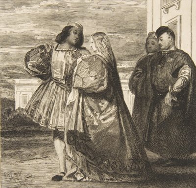 विनीशियन प्रोमेनेड विनीशियन प्रोमेनेड, 1863। द्वारा फेलिक्स ब्रैकक्मोंड