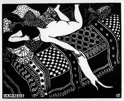 आलस्य द्वारा Felix Edouard Vallotton