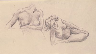 मादा जुराब के दो अध्ययन द्वारा Felix Edouard Vallotton