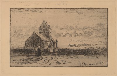 जॉबबर्ग का चर्च, 1887। द्वारा फेलिक्स हिलैरे बुहोट