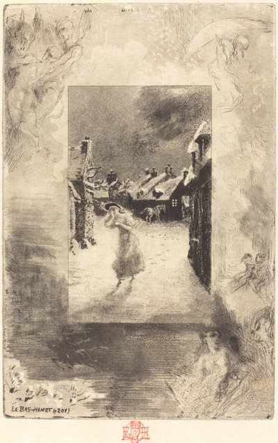 ले बास-हैमेट, 18791880। द्वारा फेलिक्स हिलैरे बुहोट