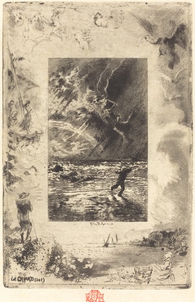 ले क्रिअर्ड द श्रीकर, 18791880। द्वारा फेलिक्स हिलैरे बुहोट