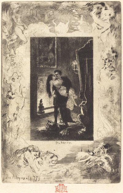 विदाई बिदाई, 18791880। द्वारा फेलिक्स हिलैरे बुहोट