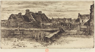 द ग्रेट कॉटेज, 1881। द्वारा फेलिक्स हिलैरे बुहोट