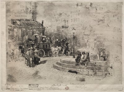 1878, 1878 में पिगेल रखें। द्वारा फेलिक्स हिलैरे बुहोट