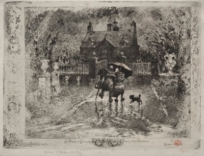 देश पड़ोसी, 1879-1880। द्वारा फेलिक्स हिलैरे बुहोट